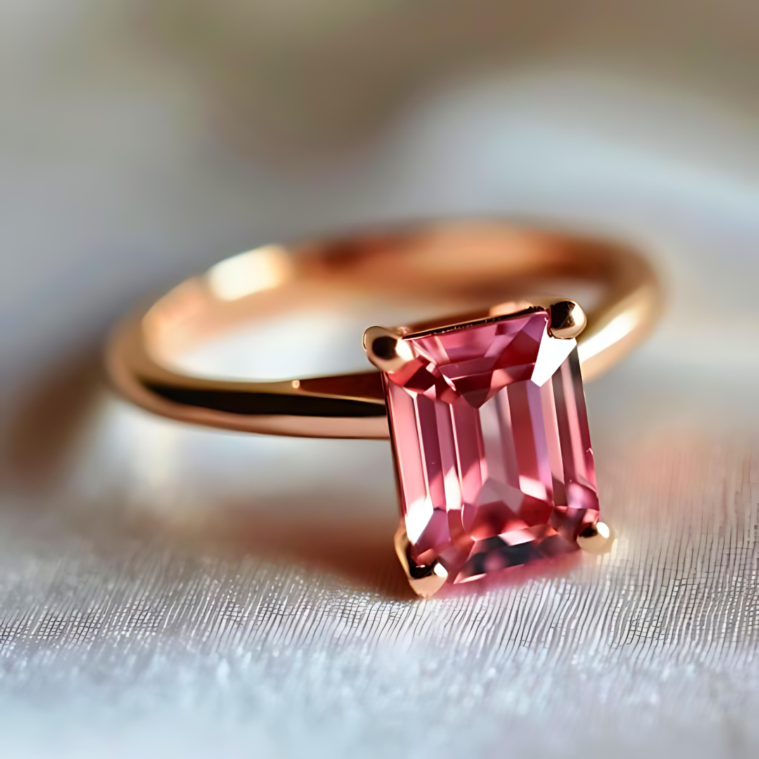 Morganit-Ring in Roségold – Farbstein-Ringe bei Juwelier Stadler in Baden
